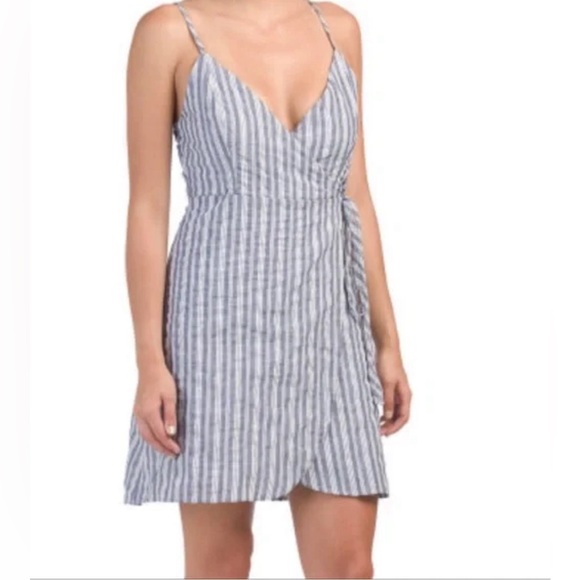 Linen Lux Dresses & Skirts - NEW!!  Summer Wrap Dress